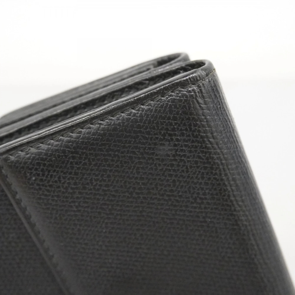 CHANEL Authentic Black Leather Wallet - Picture 8 of 10